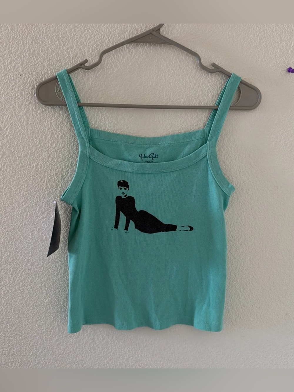 Brandy melville seafoam teal Belle Audrey tank top